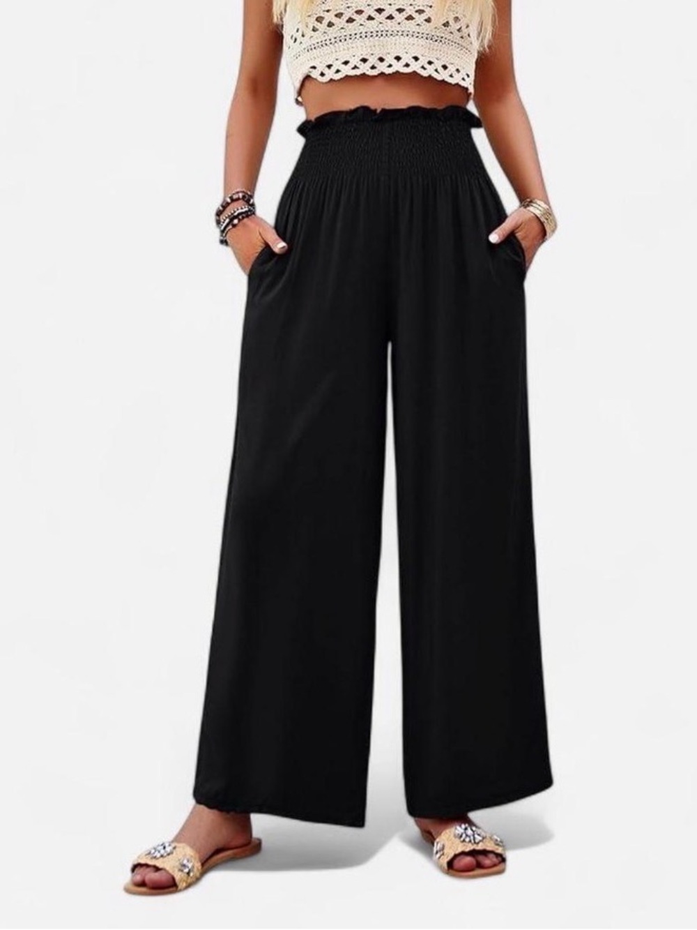 Linen Straight Leg Pants
